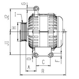 Alternator HC-Cargo F032116935