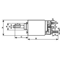 Włącznik elektromagnetyczny, rozrusznik HC-Cargo F032138257