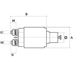 Włącznik elektromagnetyczny, rozrusznik HC-Cargo F032139537