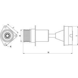 Alternator - sprzęgło jednokierunkowe HC-Cargo F032333082