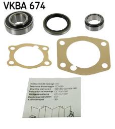 Zestaw łożysk koła SKF VKBA674