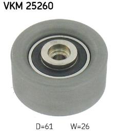 rolka kierunkowa / prowadząca, pasek rozrządu SKF VKM25260