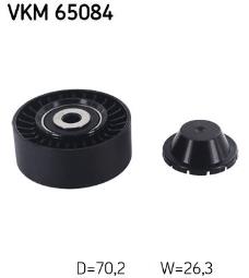 rolka kierunkowa / prowadząca, pasek klinowy zębaty SKF VKM65084