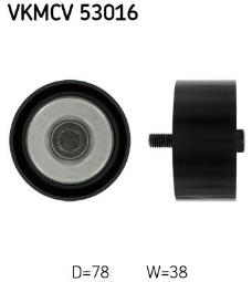 rolka kierunkowa / prowadząca, pasek klinowy zębaty SKF VKMCV53016