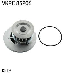Pompa wody, chłodzenie silnika SKF VKPC85206