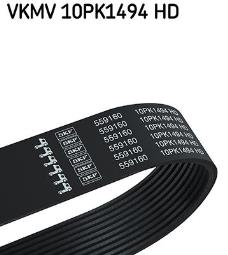 Pasek klinowy wielorowkowy SKF VKMV10PK1494HD