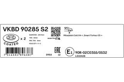 Tarcza hamulcowa SKF VKBD90285S2