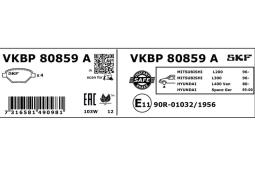 Zestaw klocków hamulcowych, hamulce tarczowe SKF VKBP80859A