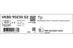 Tarcza hamulcowa SKF VKBD90230S2