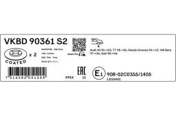Tarcza hamulcowa SKF VKBD90361S2