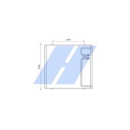 Skraplacz, klimatyzacja Highway Automotive 40109003