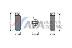 Osuszacz, klimatyzacja Highway Automotive 42045001