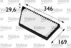 Filtr, wentylacja przestrzeni pasażerskiej VALEO 698488