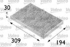 Filtr, wentylacja przestrzeni pasażerskiej VALEO 698682