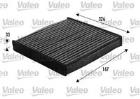 Filtr, wentylacja przestrzeni pasażerskiej VALEO 698748