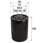 Filtr oleju VALEO 586066
