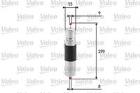 Filtr paliwa VALEO 587014