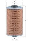 Filtr oleju MAHLE OC 574