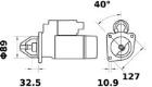 Filtr powietrza MAHLE LX 1628