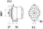 Filtr paliwa MAHLE KL 469