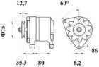 Filtr paliwa MAHLE KX 505D