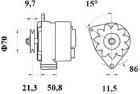 Filtr powietrza MAHLE LX 622
