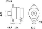 Filtr oleju MAHLE OX 254D2