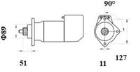 Filtr paliwa MAHLE KL 1044