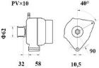 Filtr paliwa MAHLE KL 497D