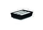 Filtr powietrza KNECHT LX 2047