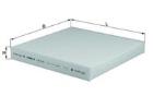 Filtr powietrza KNECHT LX 687