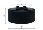 Filtr powietrza KNECHT LX 620