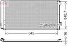 Filtr, wentylacja przestrzeni pasażerskiej DENSO DCF467P